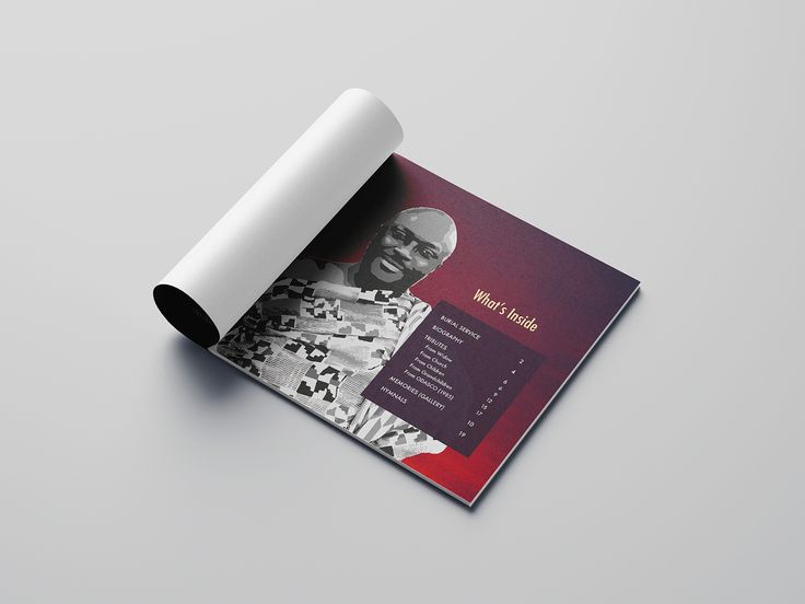 Landscape Funeral Brochure - Professional Printing Services